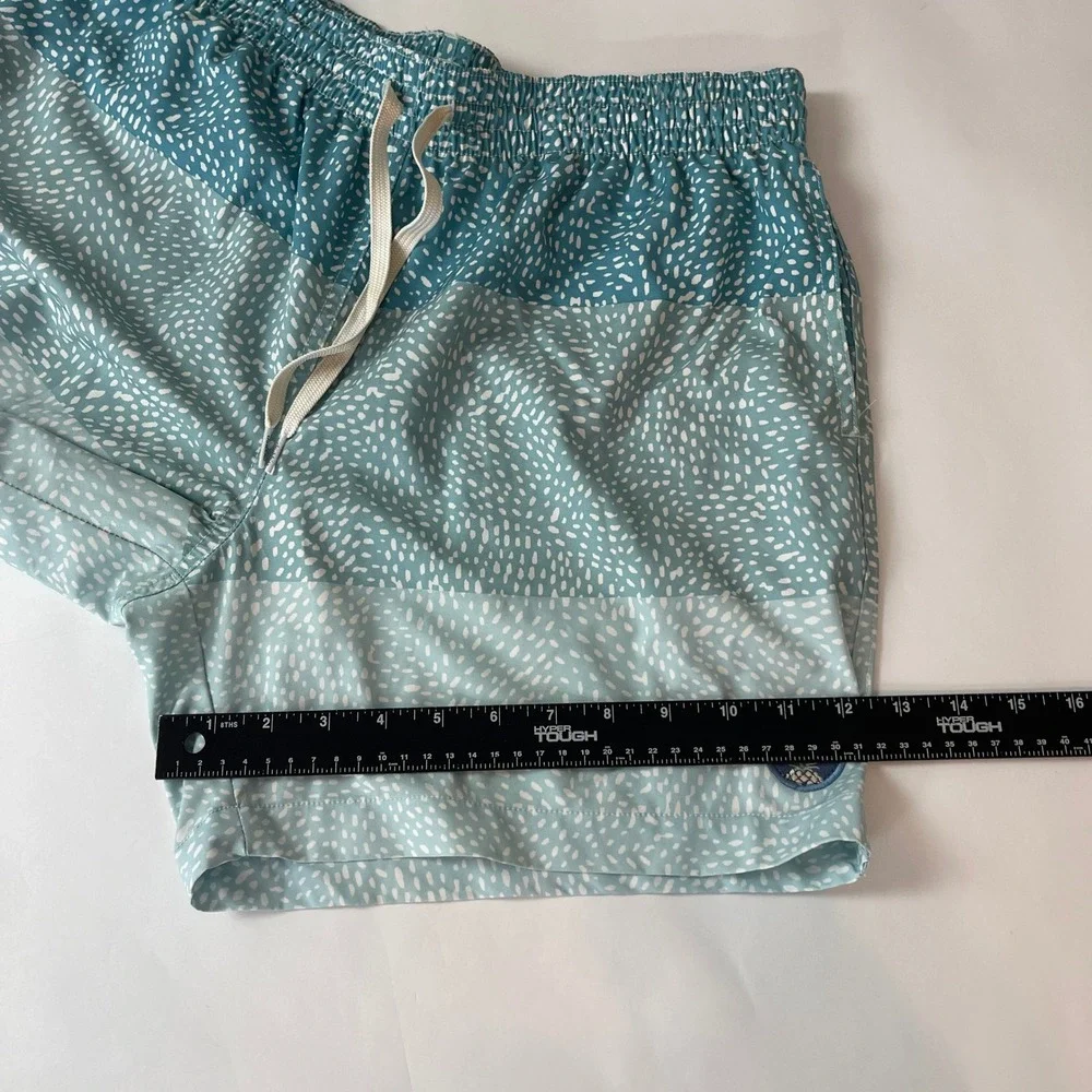 Chubbies Swim Trunks Mens L Blue 5.5